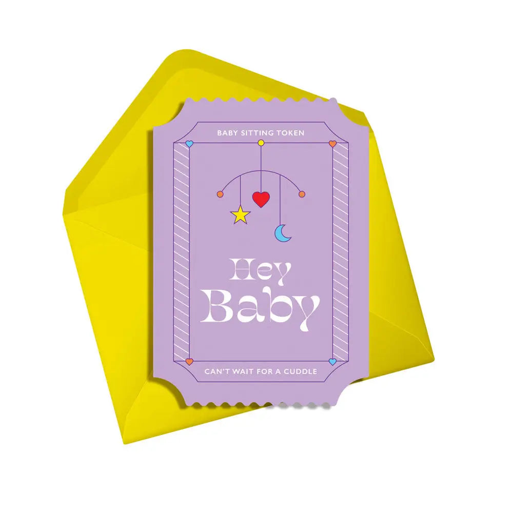 Hey Baby Token Card