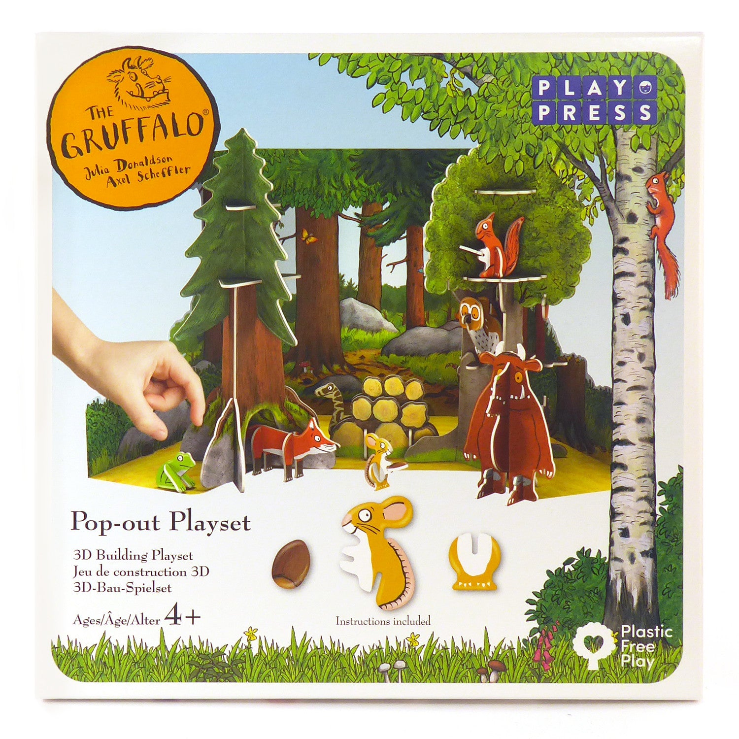 The Gruffalo Pop-out Play Set - Loola Loves UK