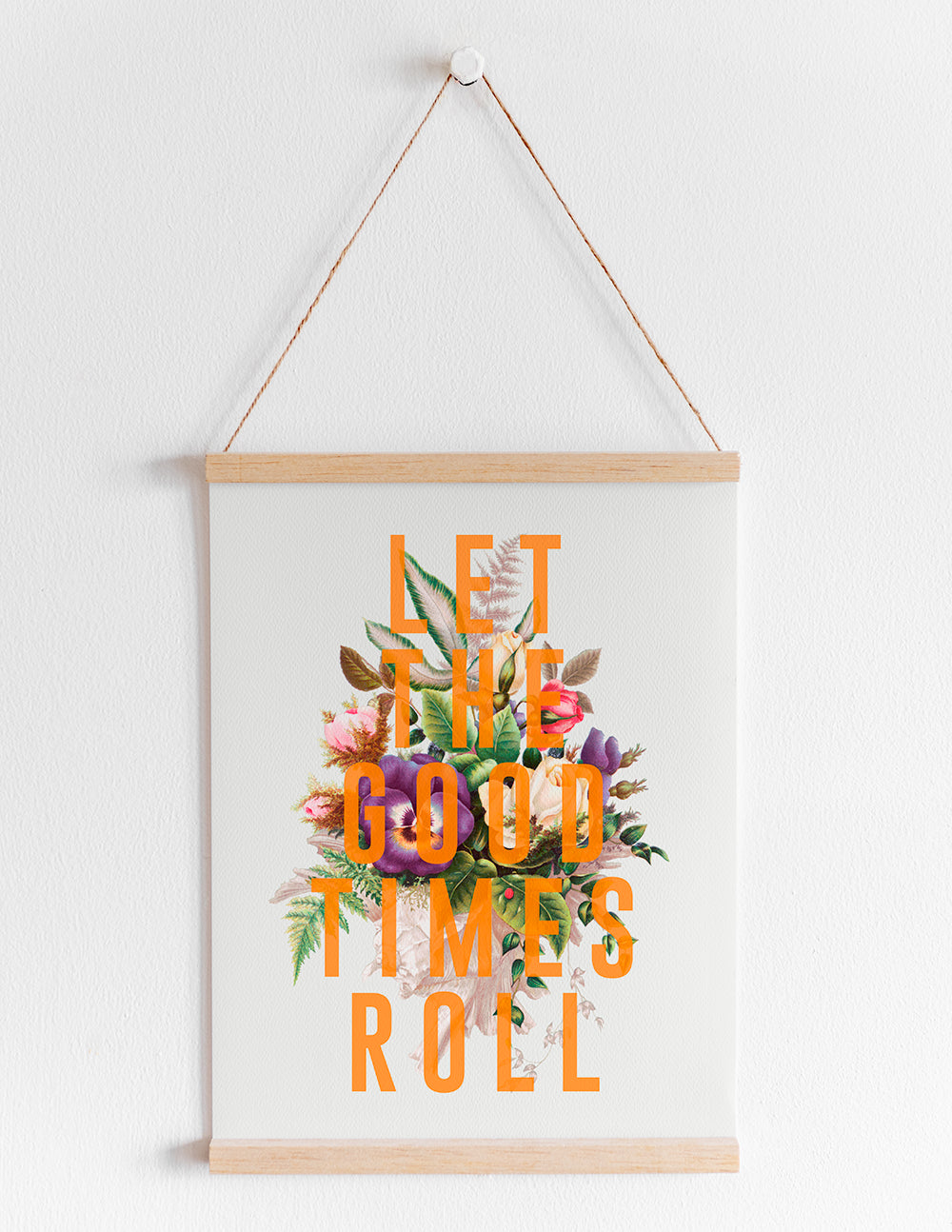 Let The Good Times Roll Print - A4