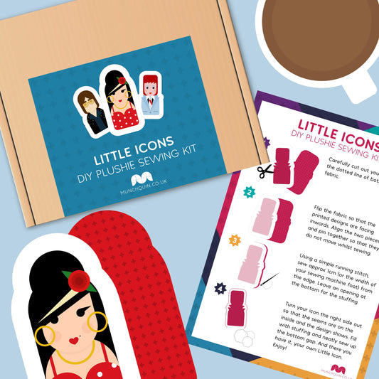 Amy Winehouse Plushie Cushion - DIY Sewing Kit