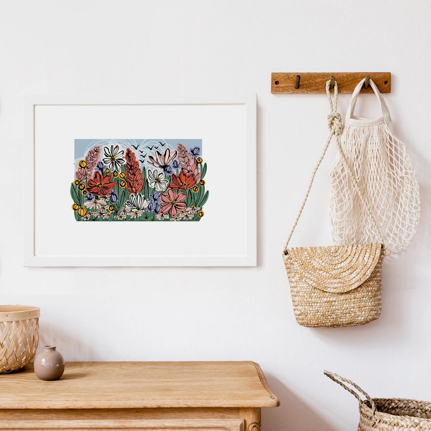 Print Dôl y Gwanwyn - A4
