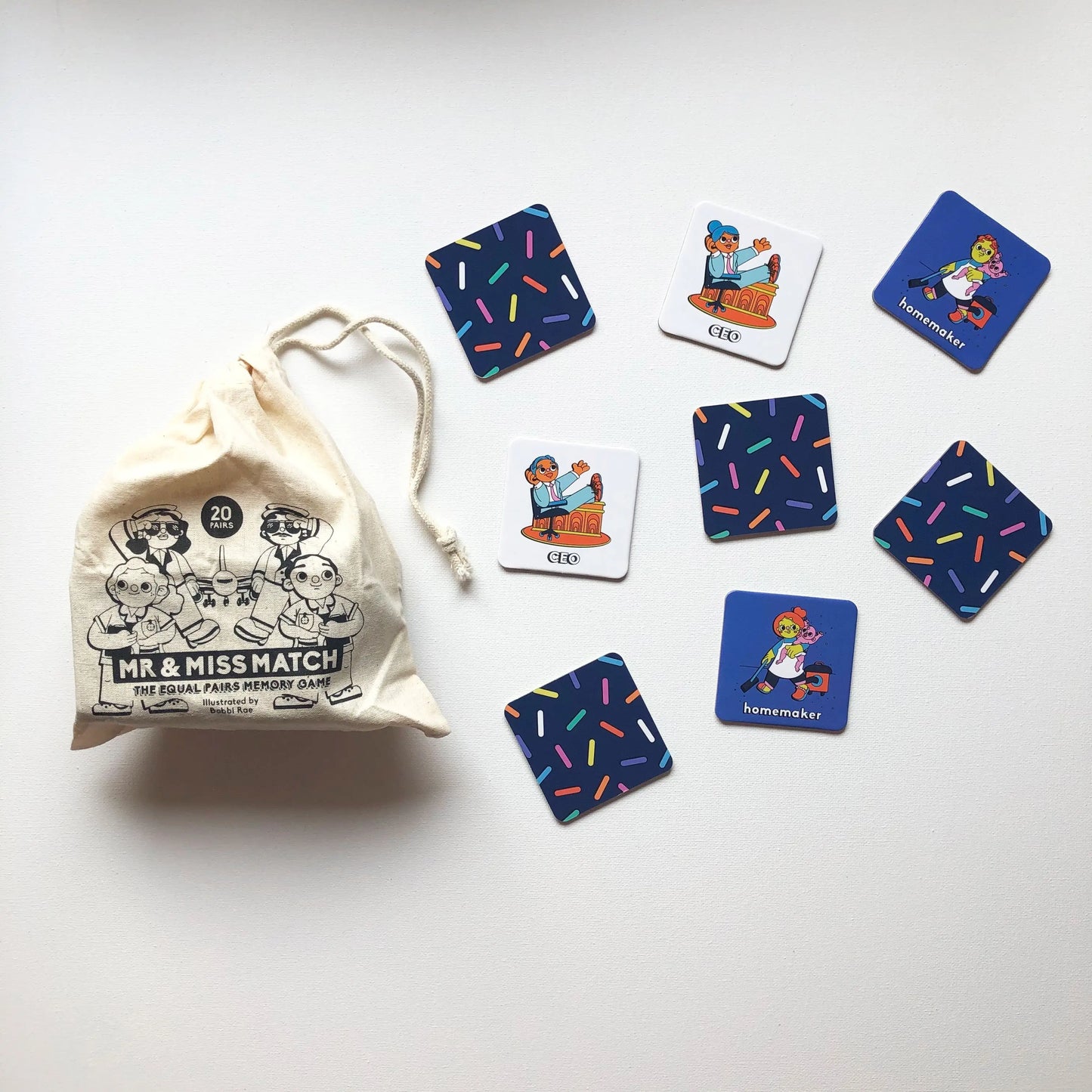 Mr & Miss Match Memory Game