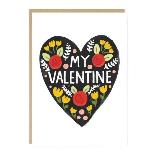 My Valentine Heart Card