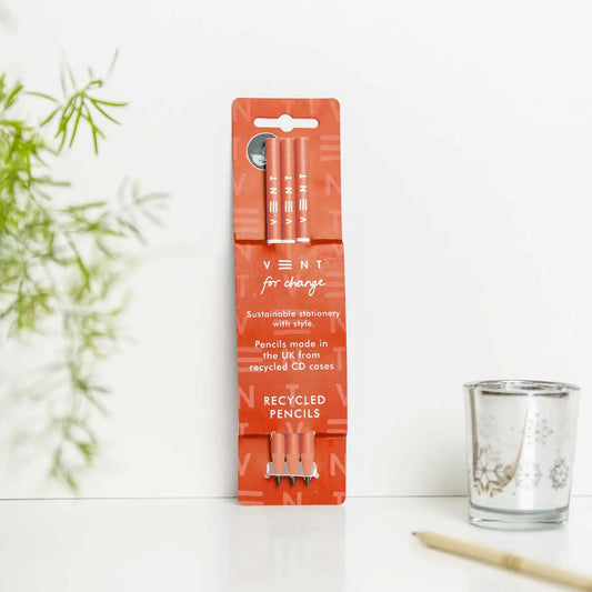 Recycled 'Make a Mark' Pencils - Burnt Orange