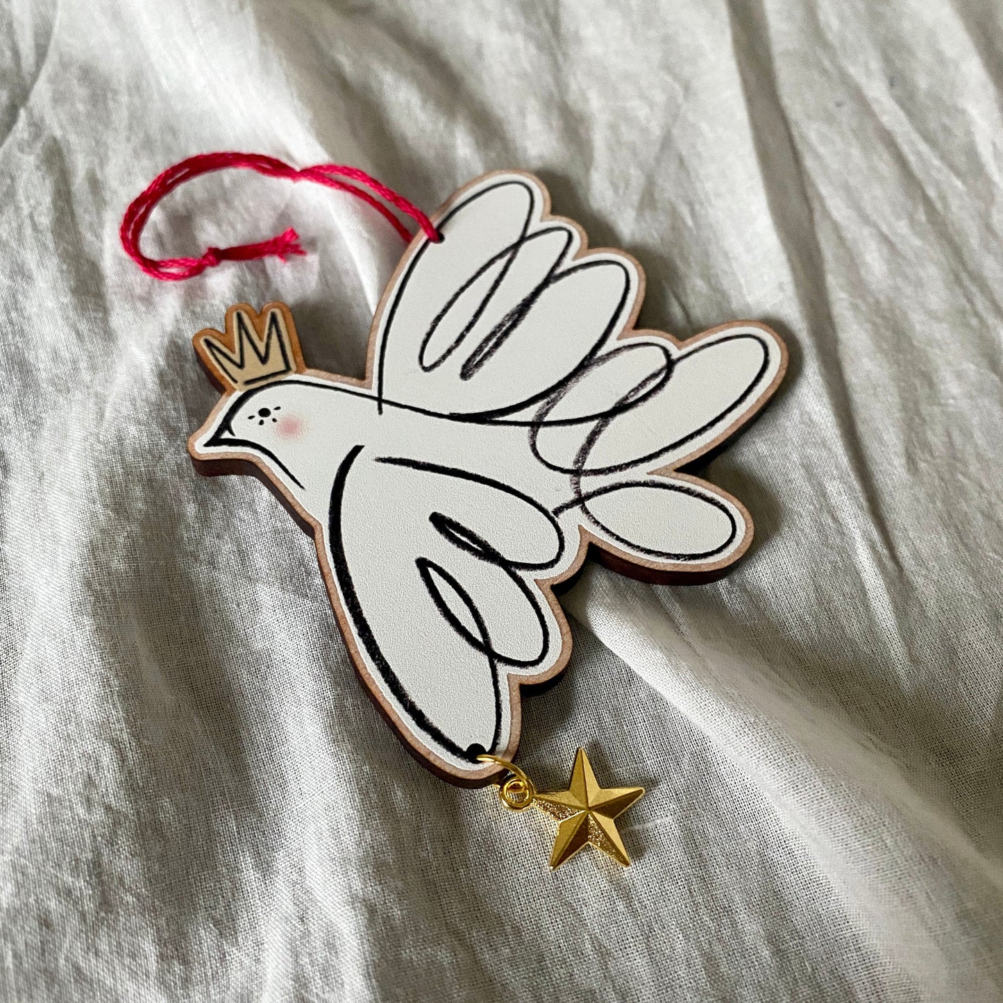 Peace Dove Christmas Decoration
