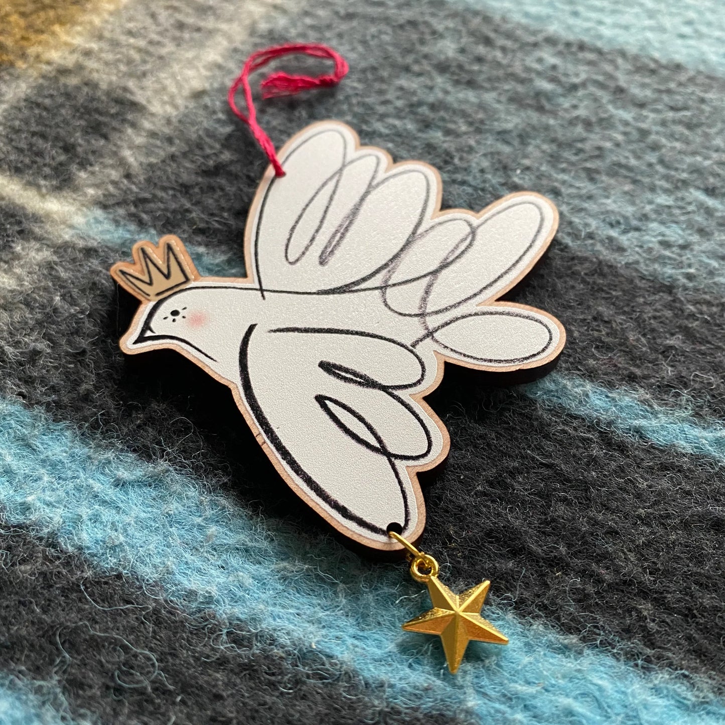 Peace Dove Christmas Decoration