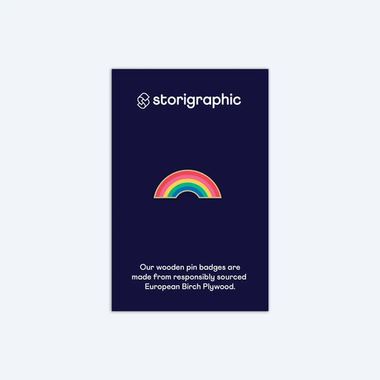 Rainbow Pin Badge