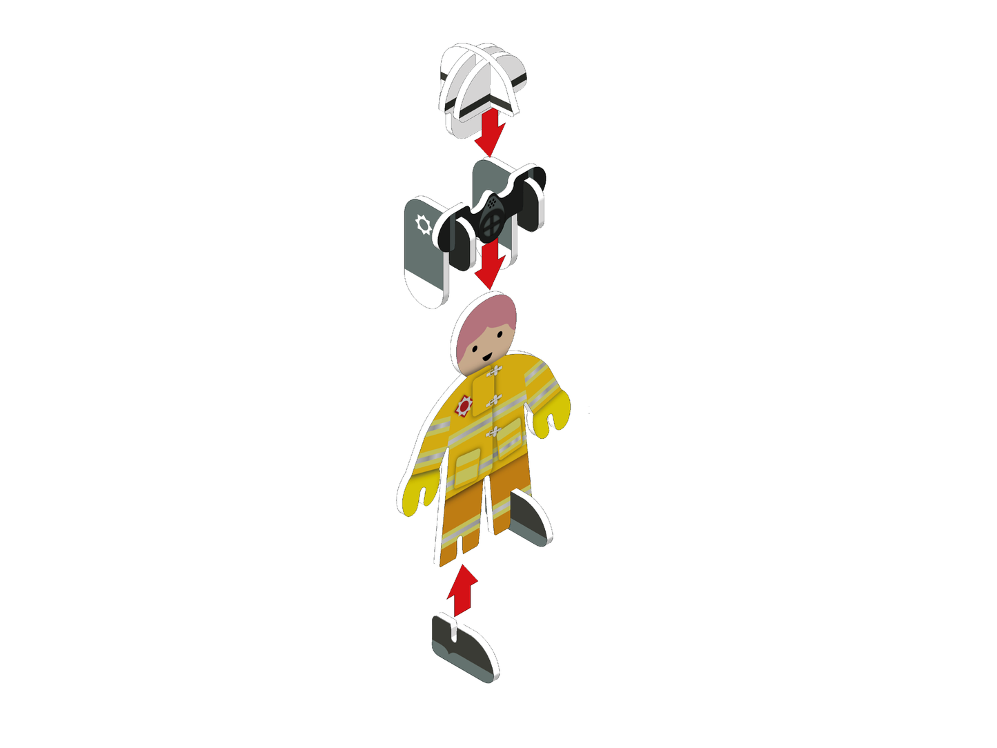 Rescue Team - Build & Play Set - Loola Loves UK