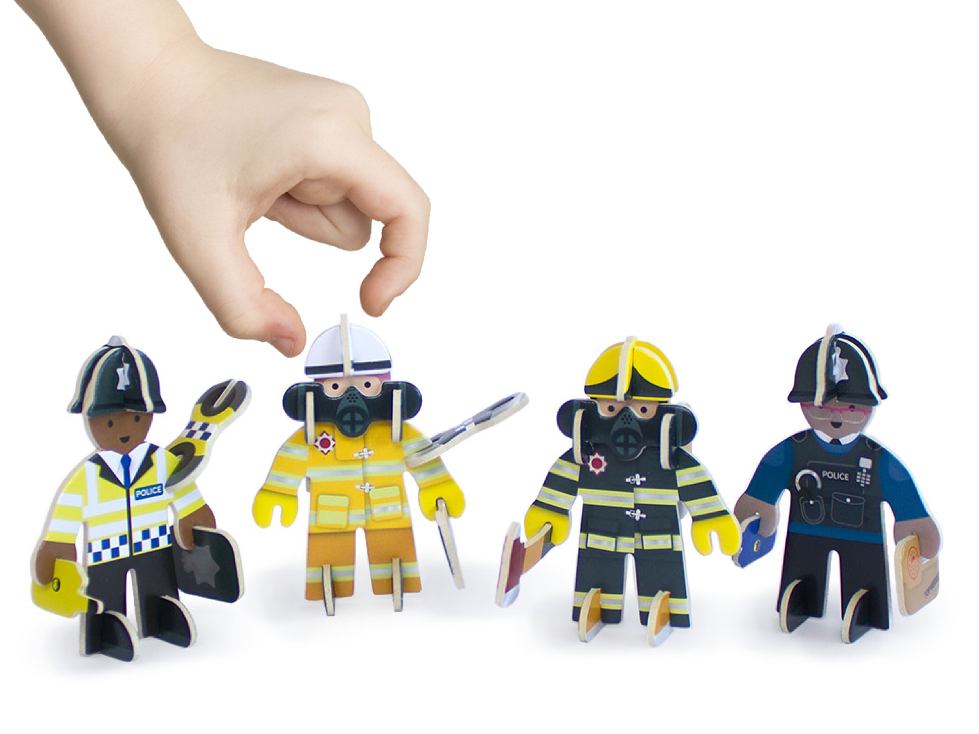 Rescue Team - Build & Play Set - Loola Loves UK