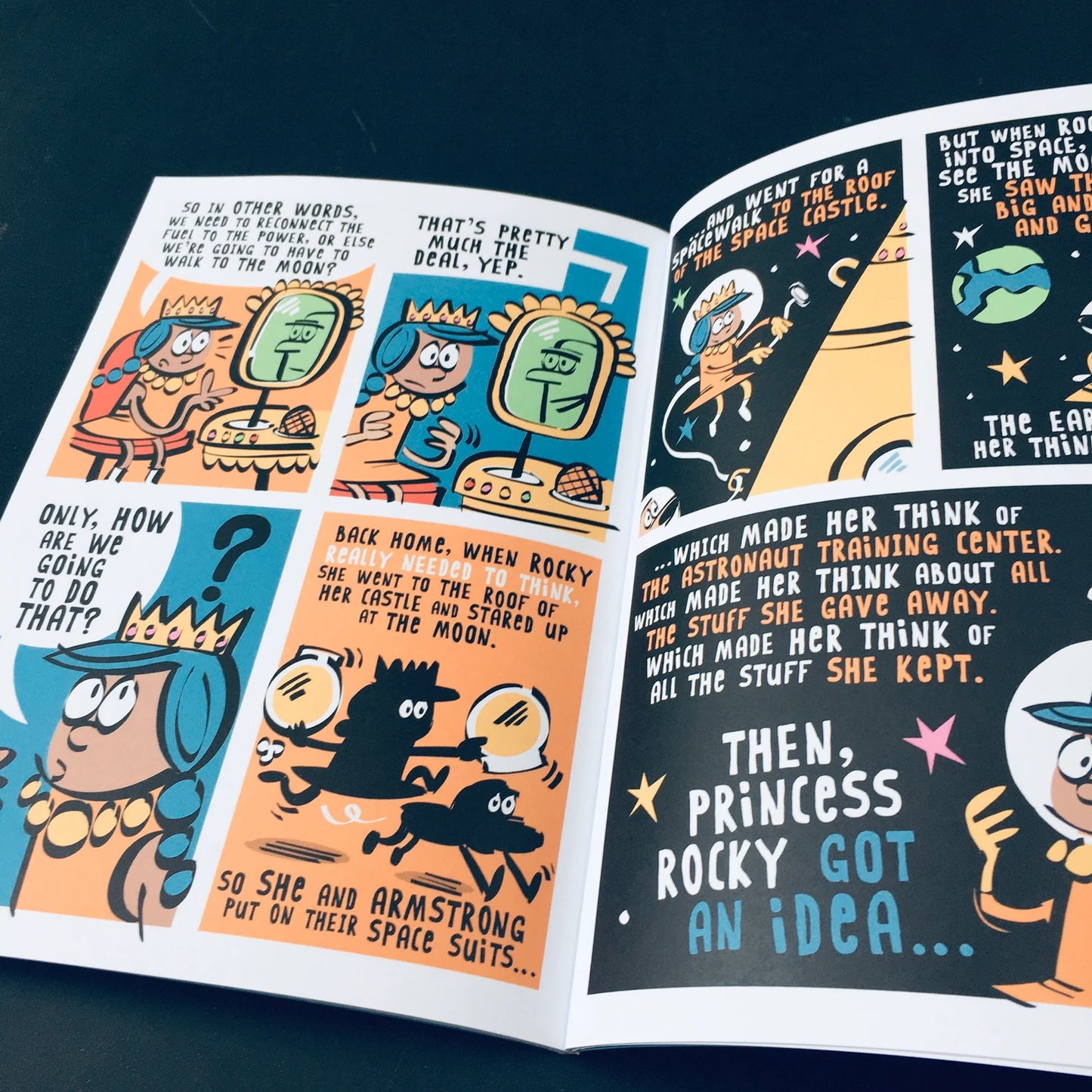 Rocky : Princess Astronaut Comic
