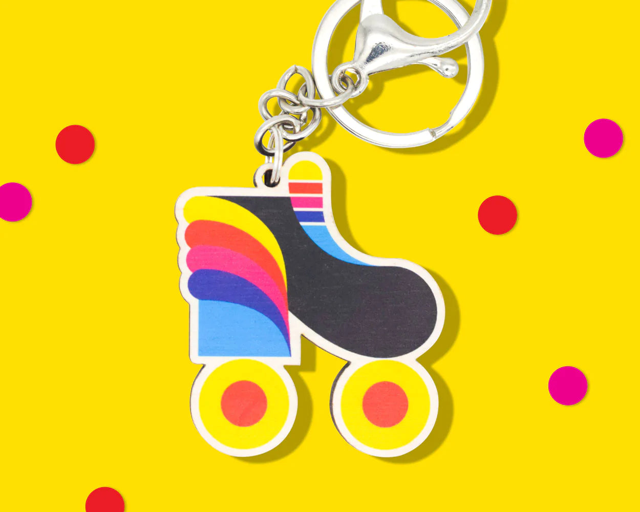 Rollerskate Keyring