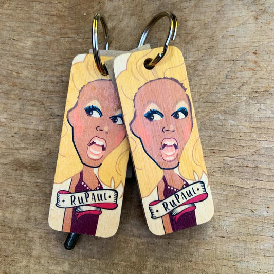 RuPaul Keyring - Loola Loves UK