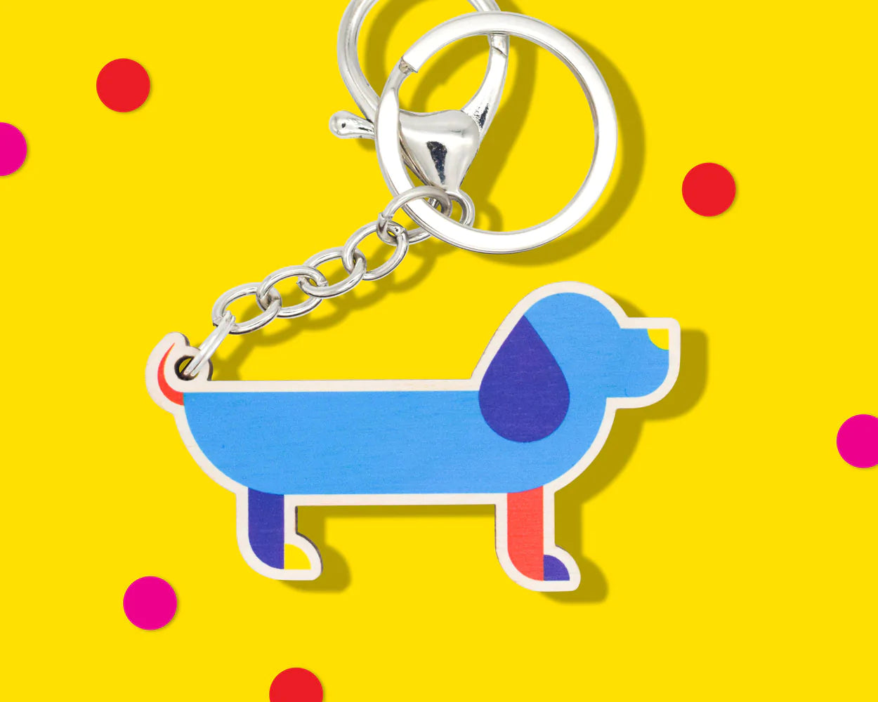 Sausage Dog Keyring