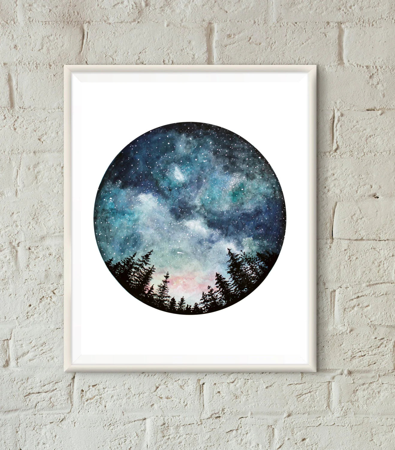 Serennog Sky Art Print
