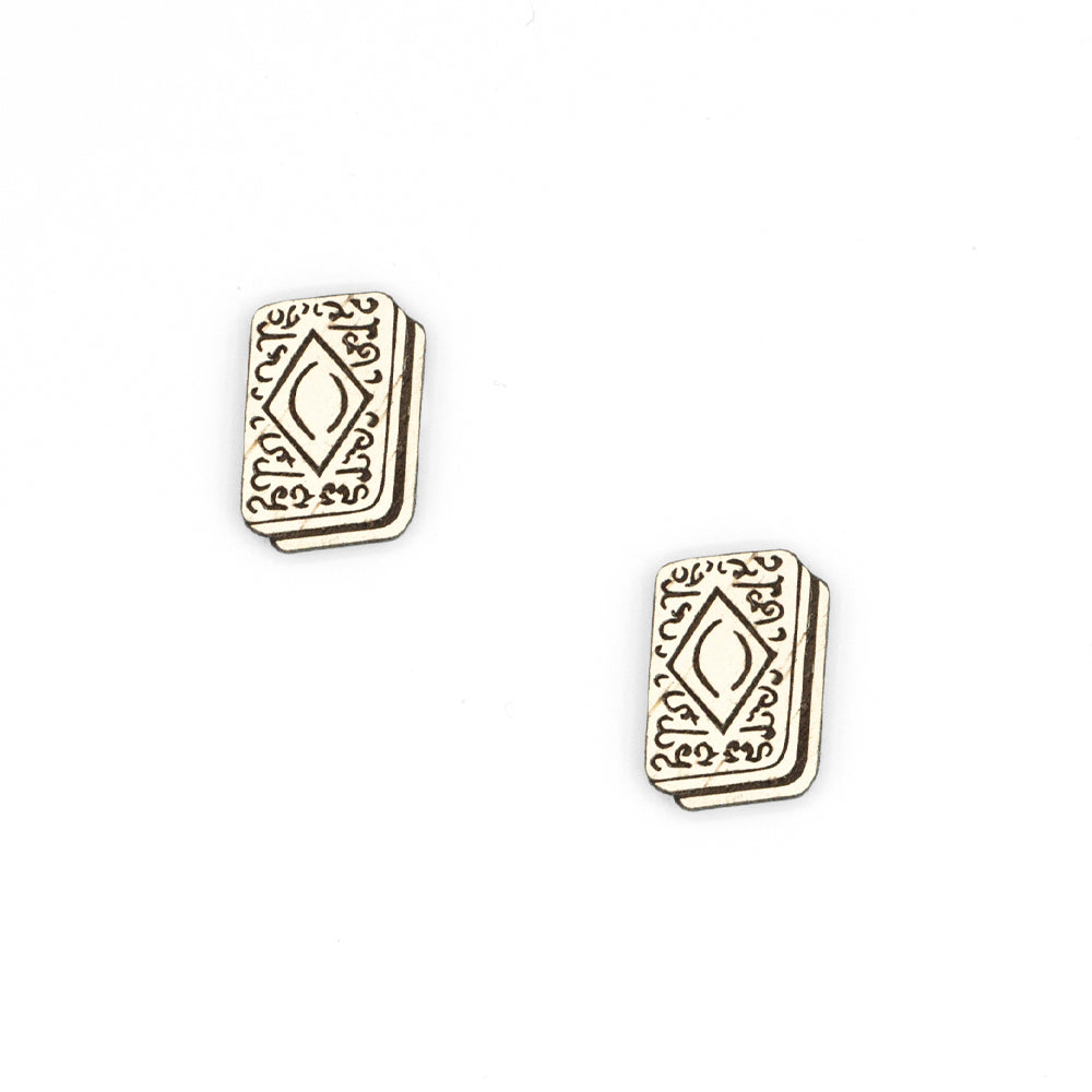 Custard Cream Studs - Loola Loves UK