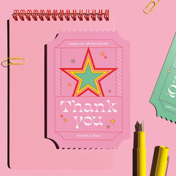 Thank You Star Card