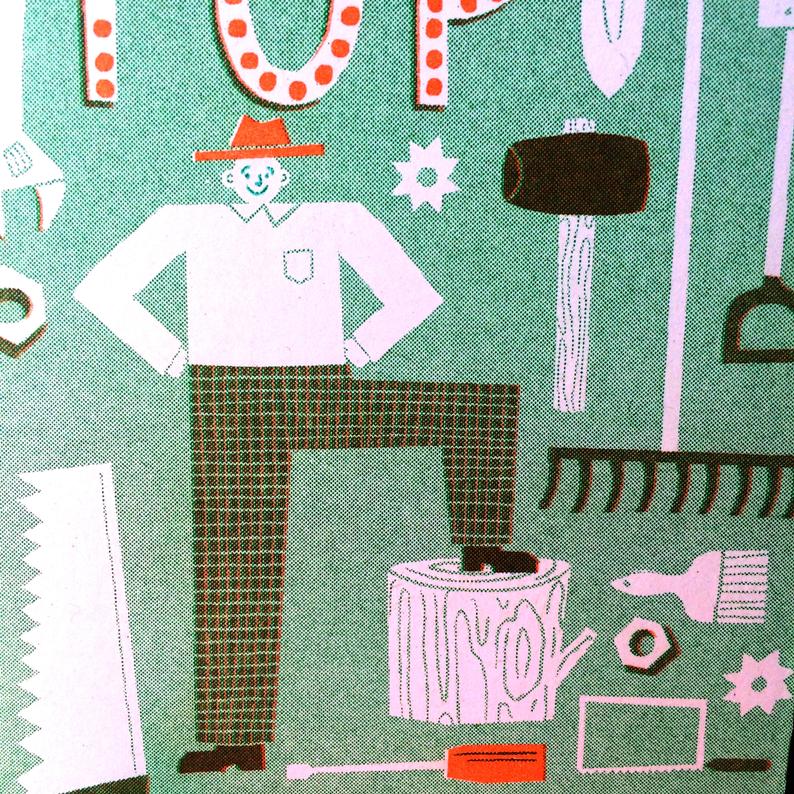 'Top Bloke' Card