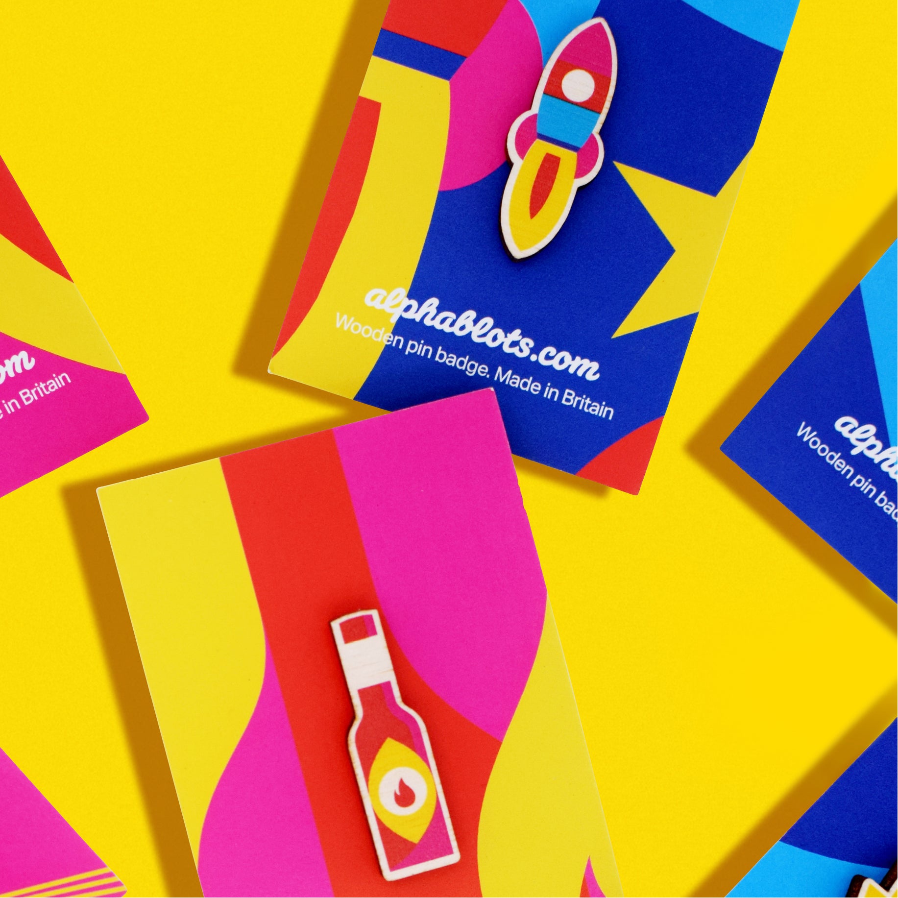 Rocket Pin Badge - Loola Loves UK