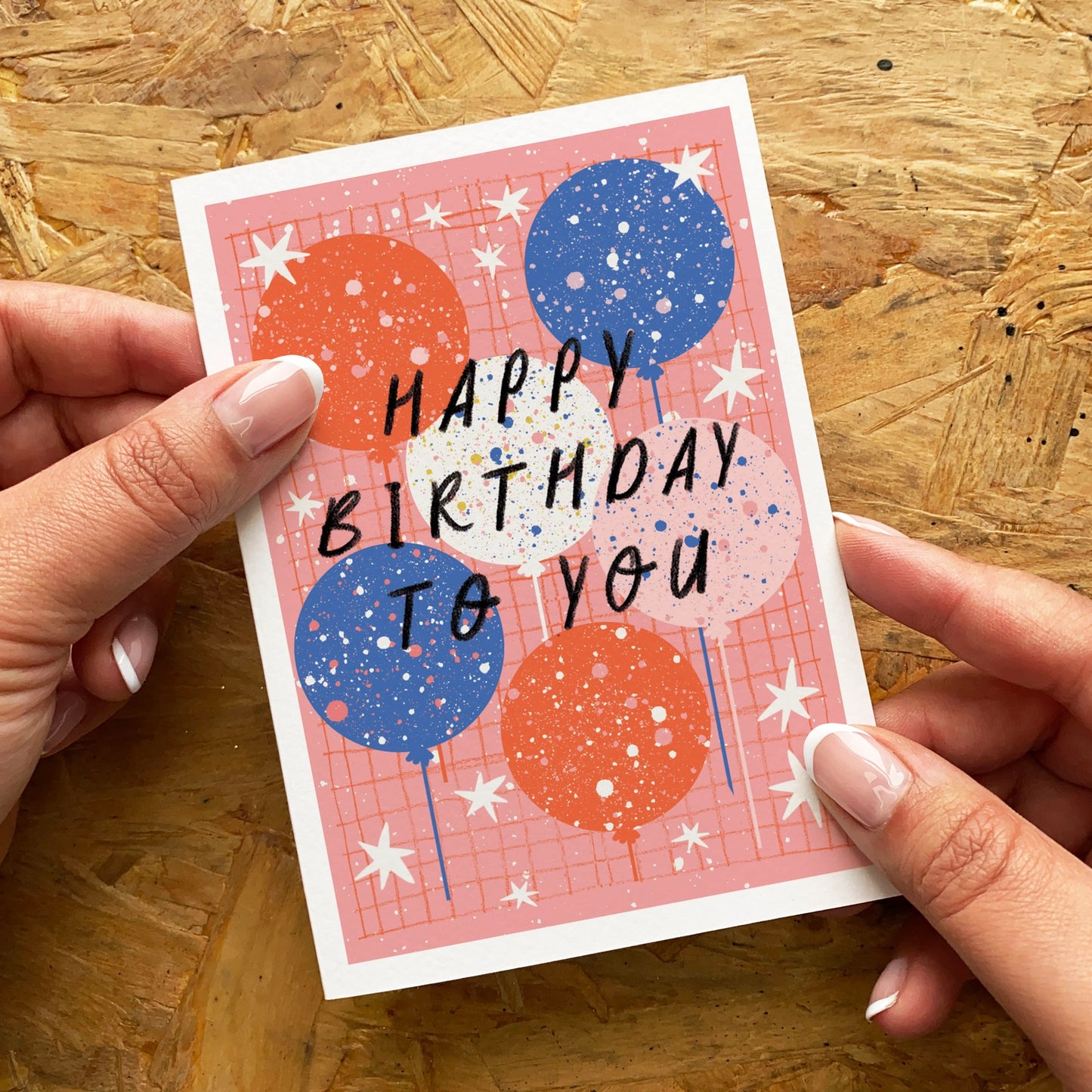 Happy birthday To You Balloon Card