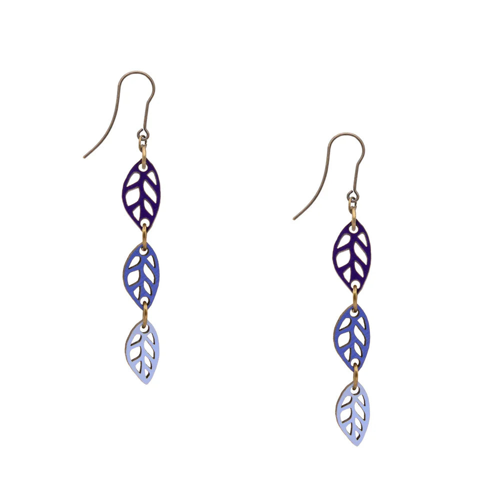 Botanic Breeze Blue Hook Earrings