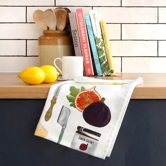 Cheese Board Tea Towel