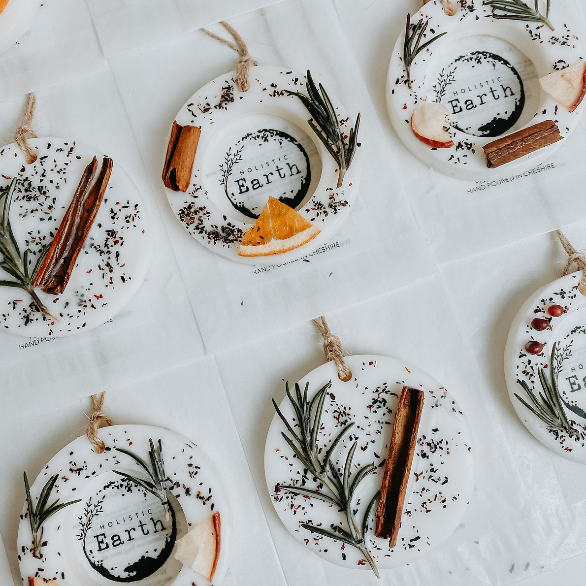 Christmas Scented Wax Melt Hanging Decoration