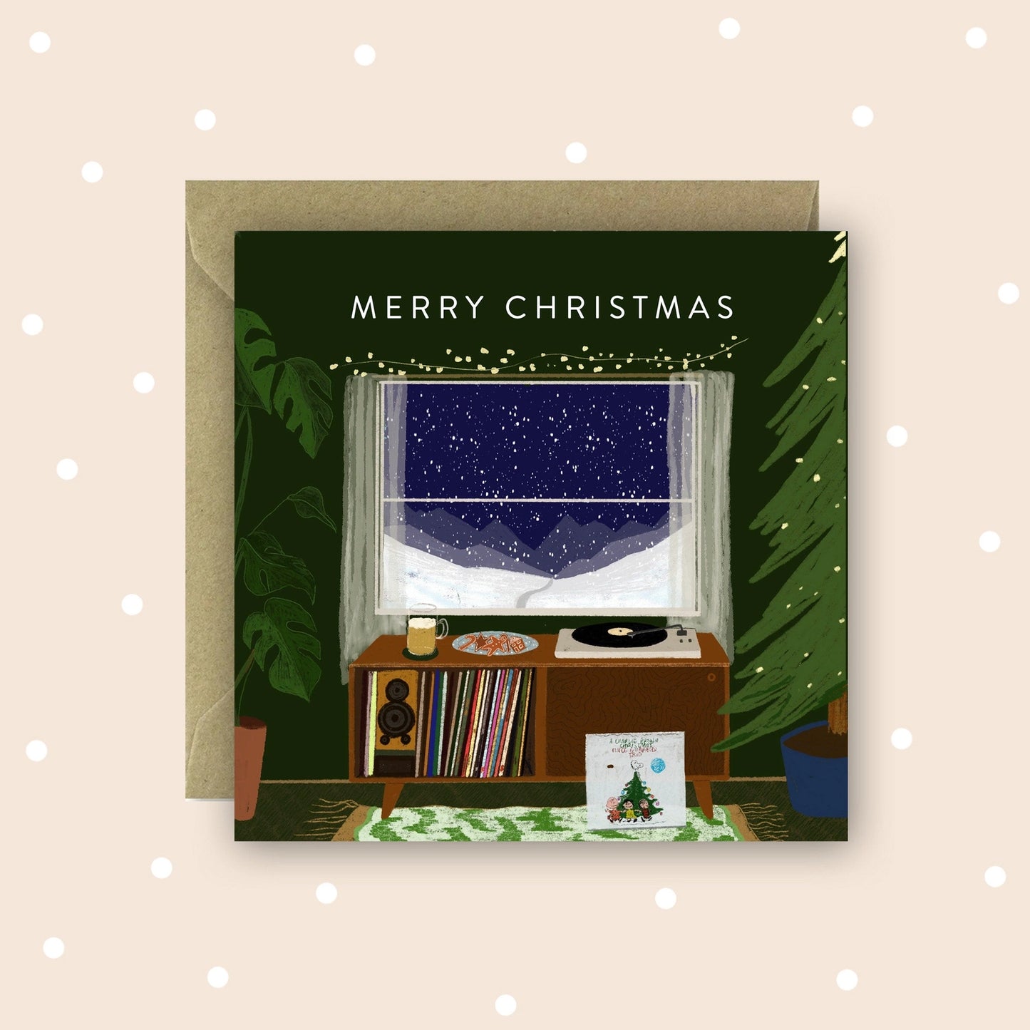 Christmas Records Card