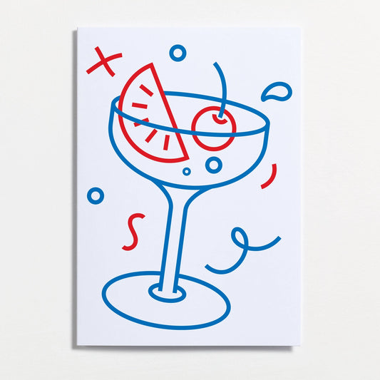 Happy Hour Cocktail Card