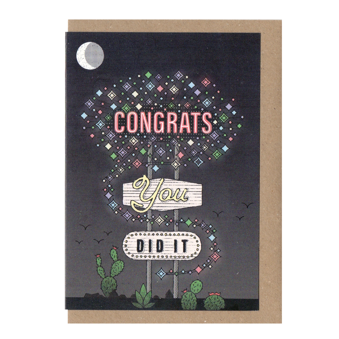 Congrats You Did It Card