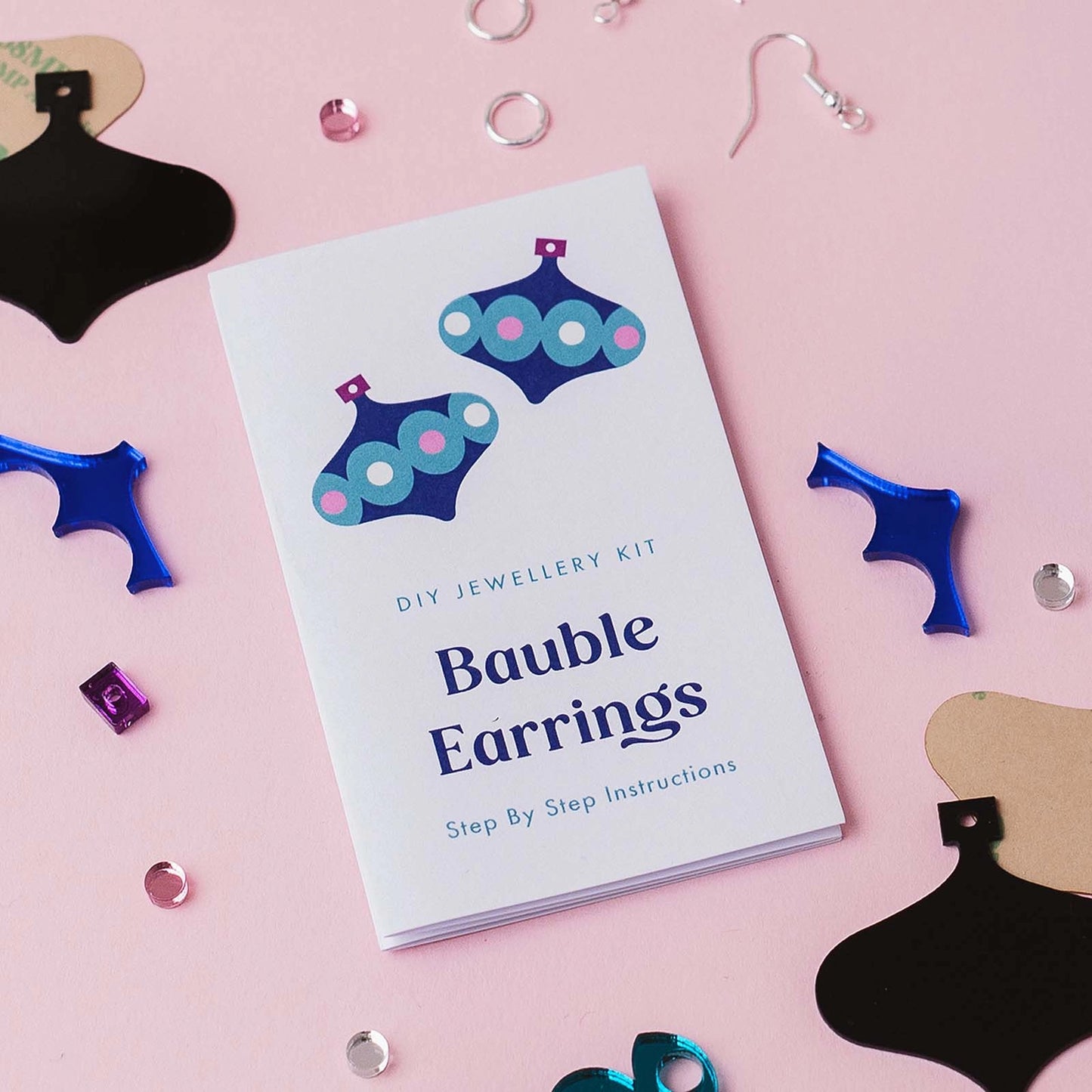 Christmas Bauble Earrings - DIY Kit