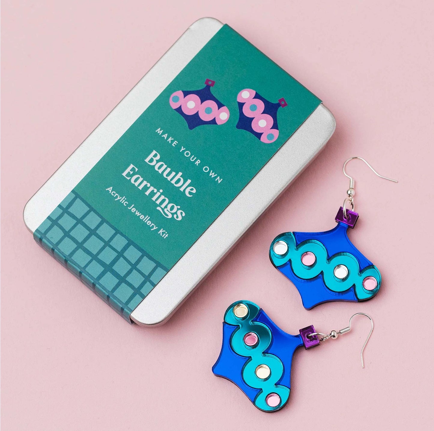 Christmas Bauble Earrings - DIY Kit