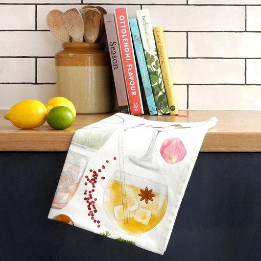 Gin & Tonic (G&T) Tea Towel