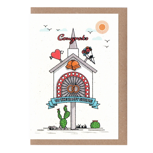 Congrats Happy Couple Card