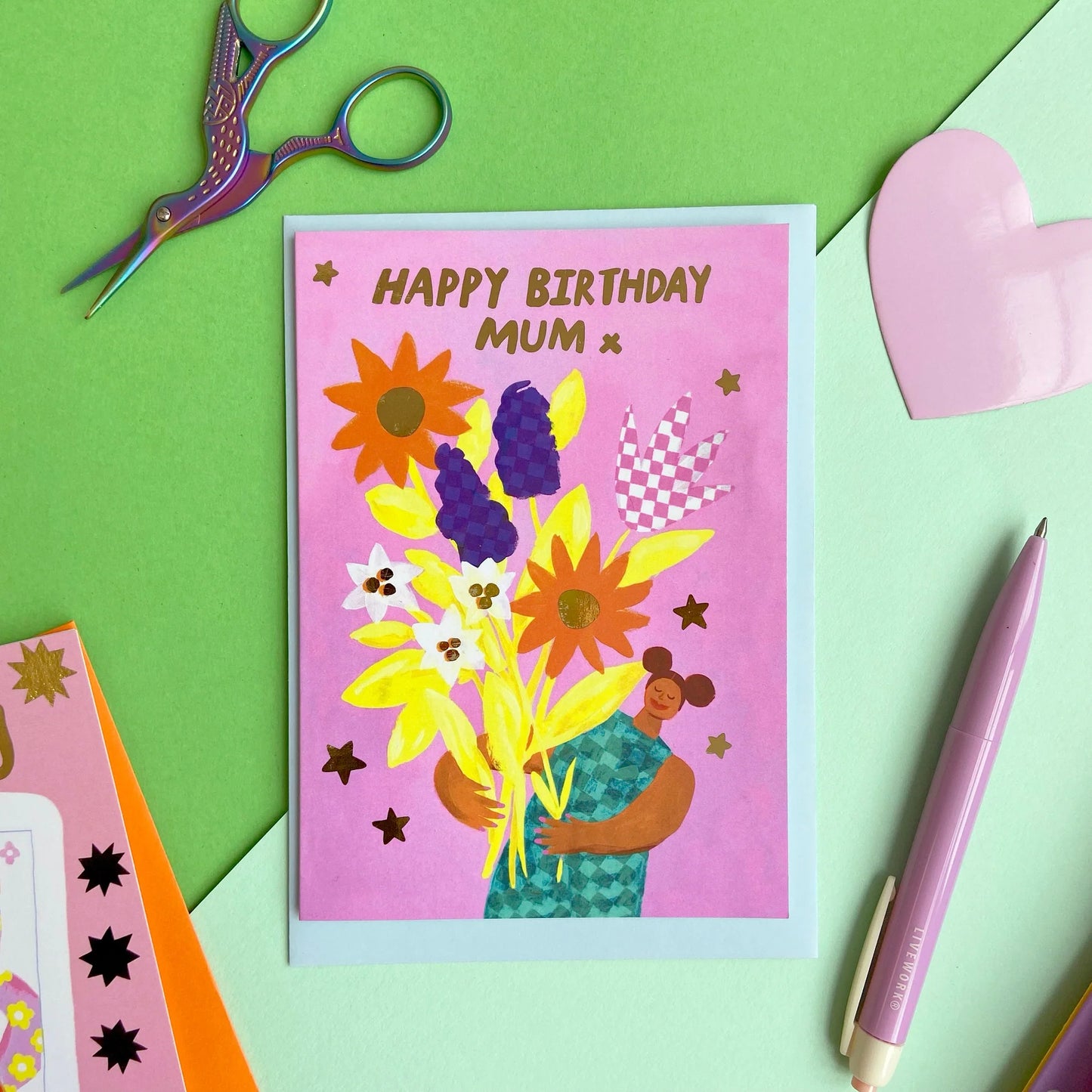 Happy Birthday Mum Card