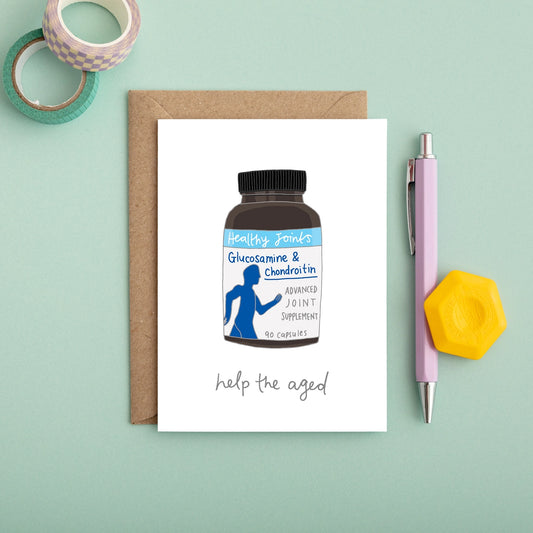 Help the Aged Birthday Card