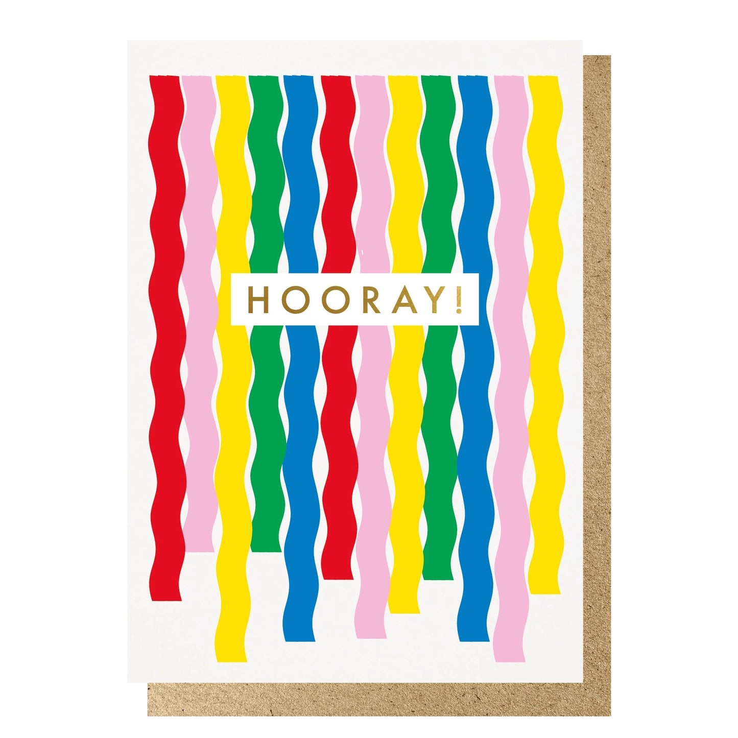 Hooray! Streamers Card