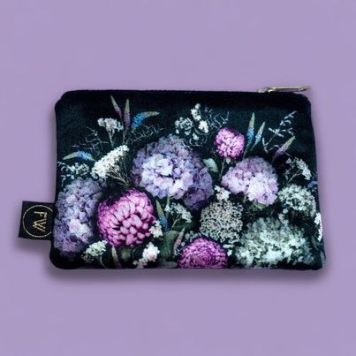 Hydrangea Mini Pouch