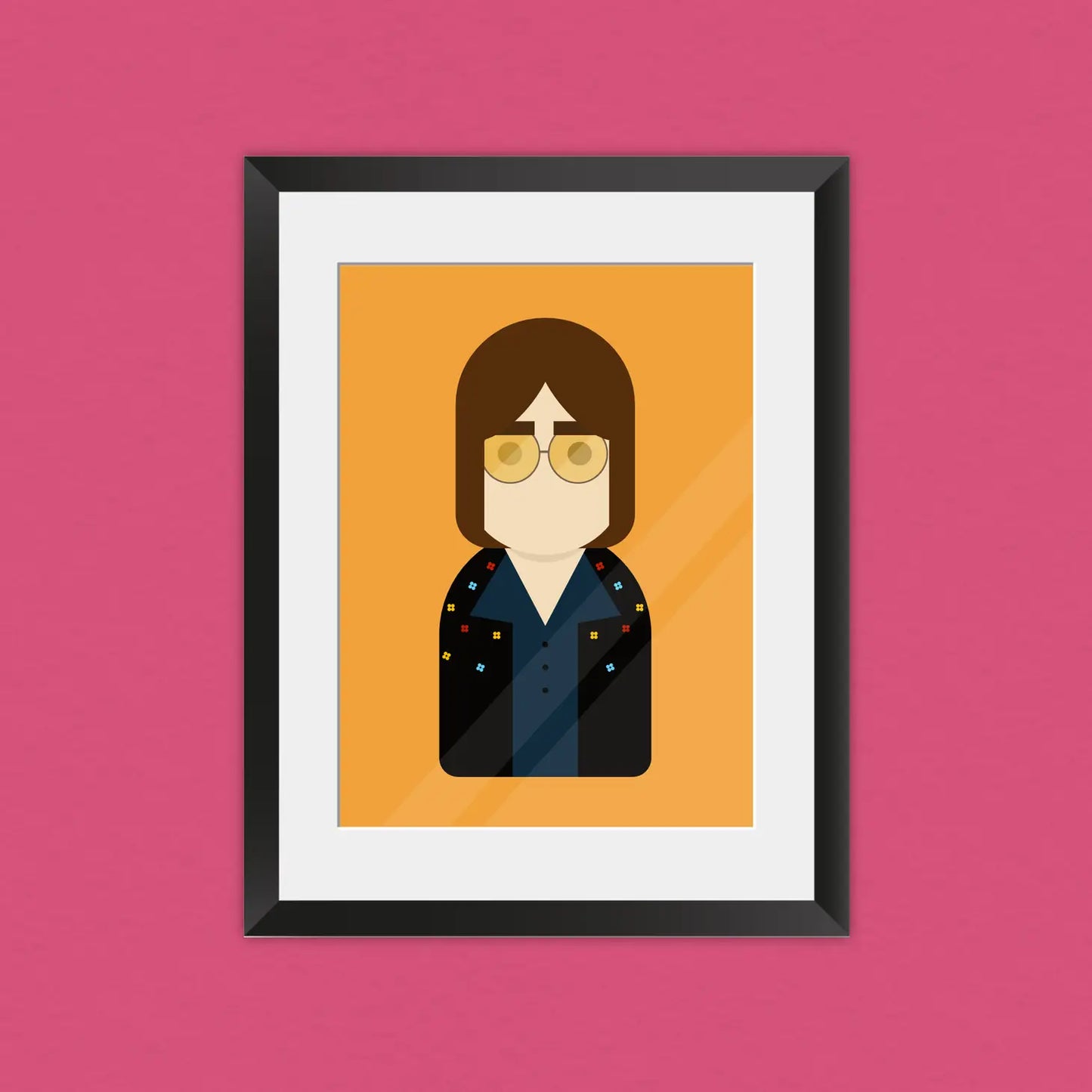 John Lennon Print - A4