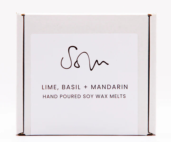 Lime, Basil & Mandarin Wax Melts - Box of 5