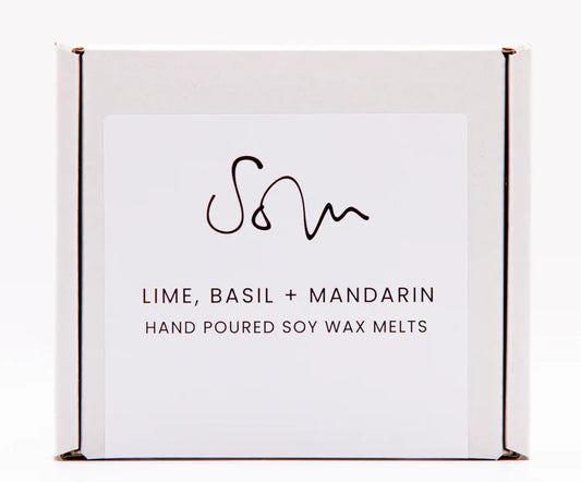Lime, Basil & Mandarin Wax Melts - Box of 5