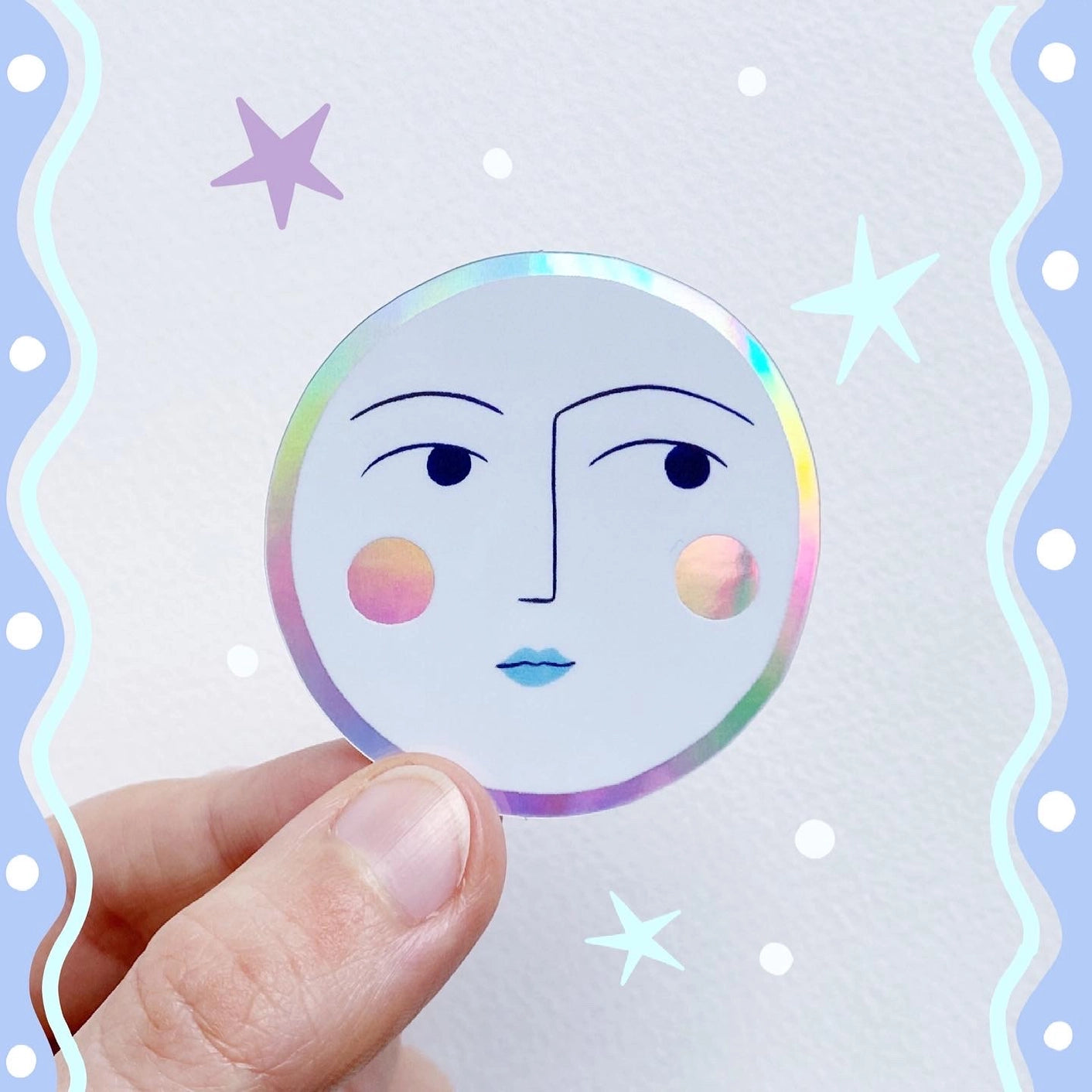 Luna Sticker