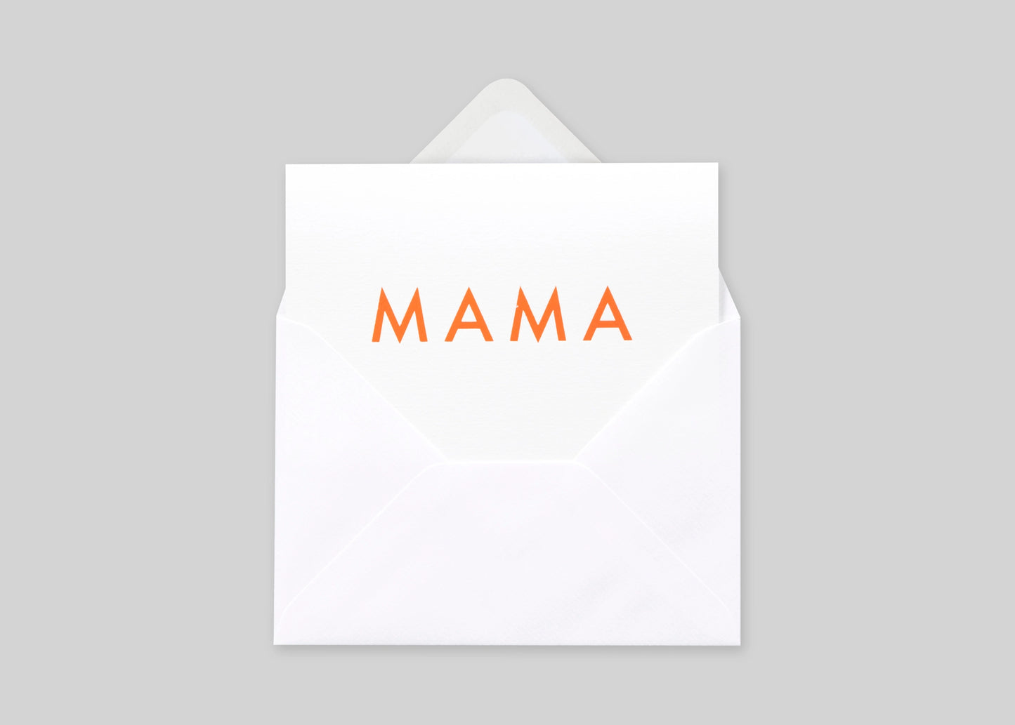 Mama Neon Print Card