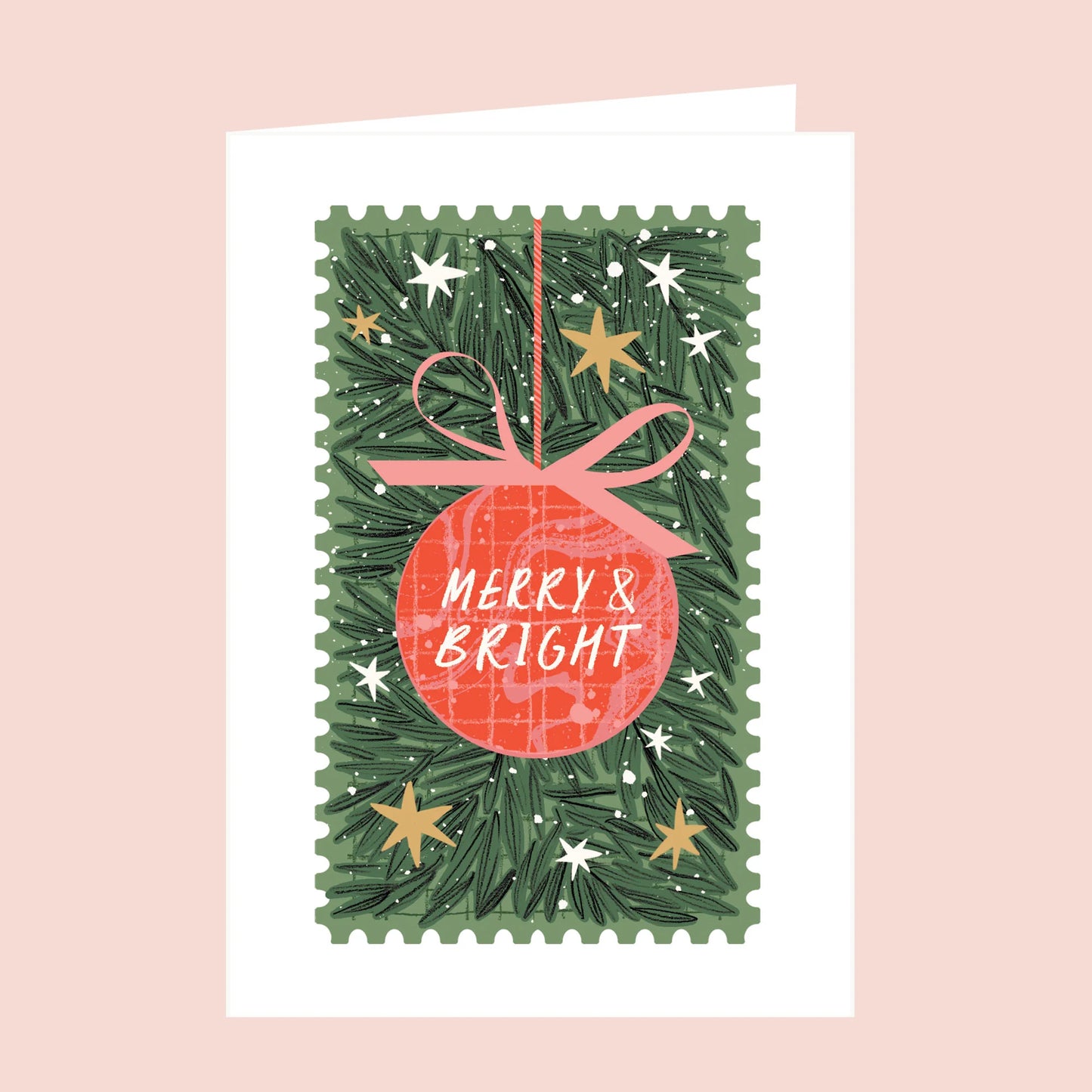 Merry & Bright Bauble Card