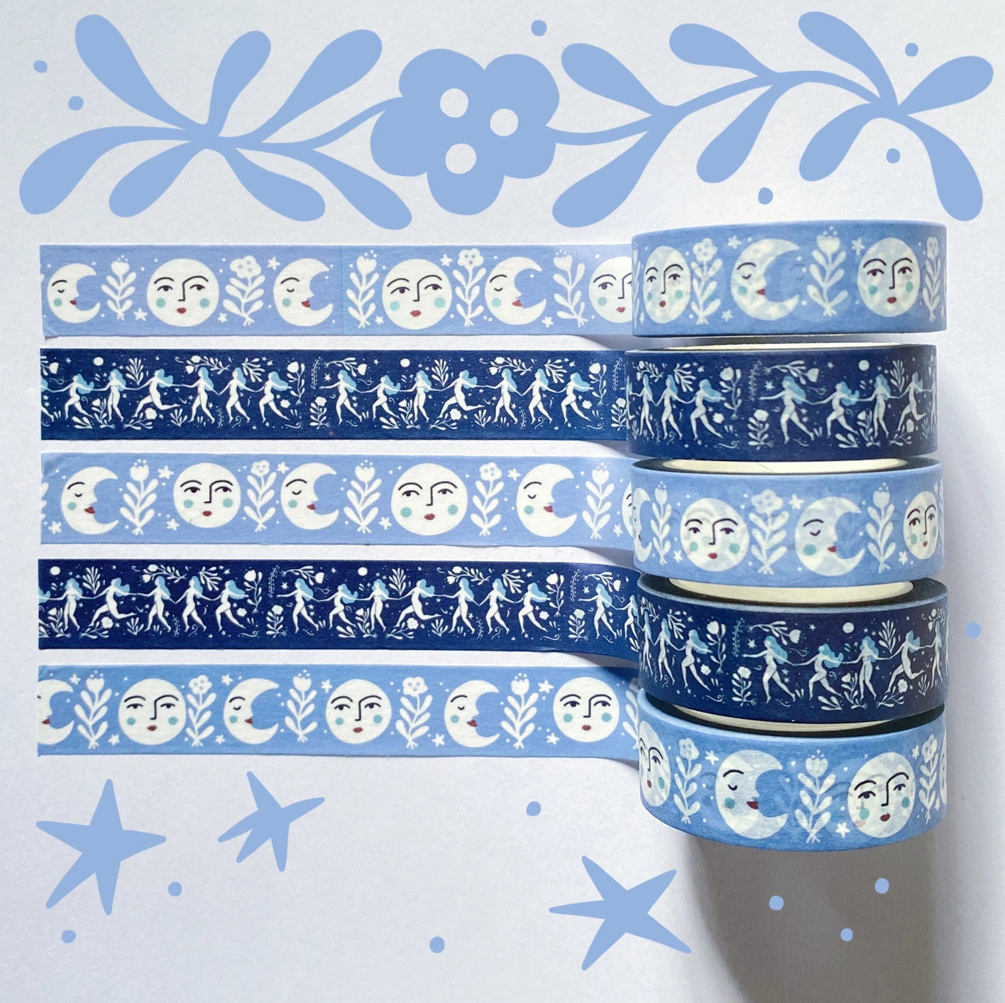 Midnight Dance Washi Tape