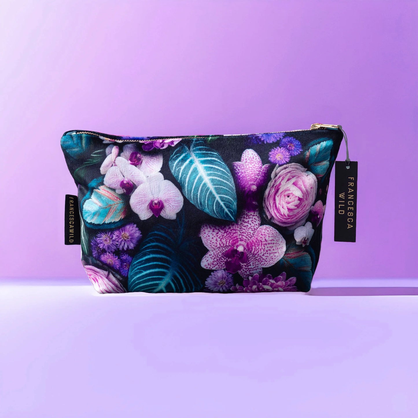 Orchid Zip Bag