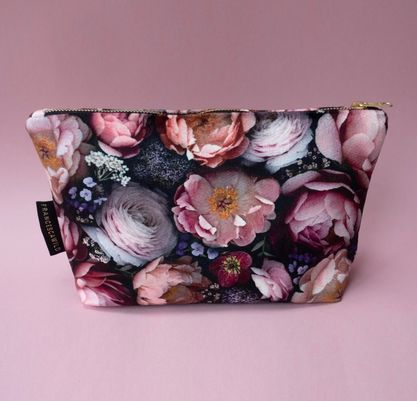 Peony Zip Bag