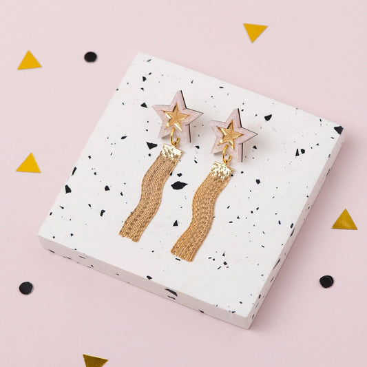 Clustdlysau Cyfnod Lleuad Hir