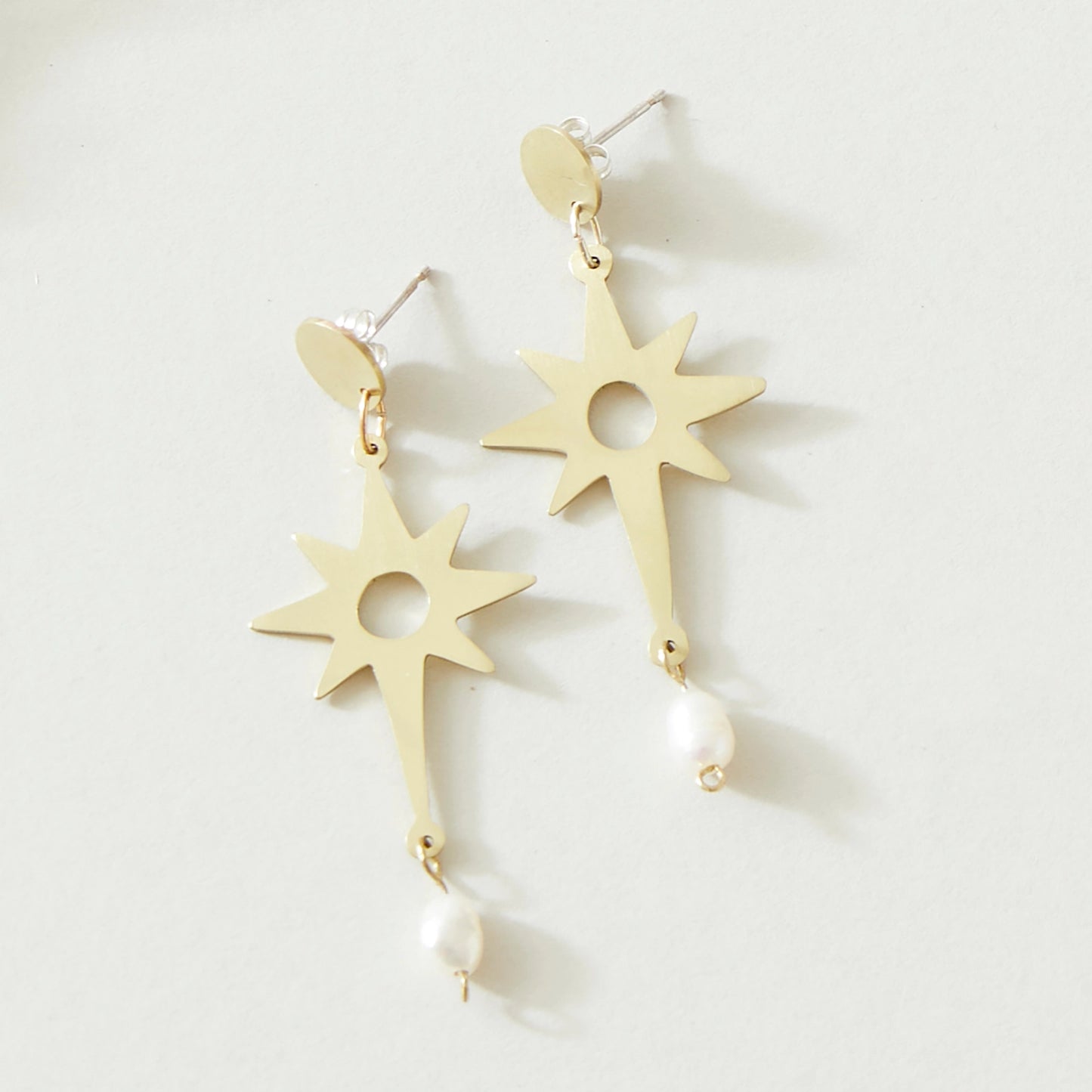 Starburst Pearl Studs