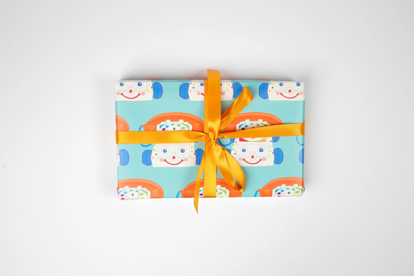 Vintage Toy Phone Gift Wrap