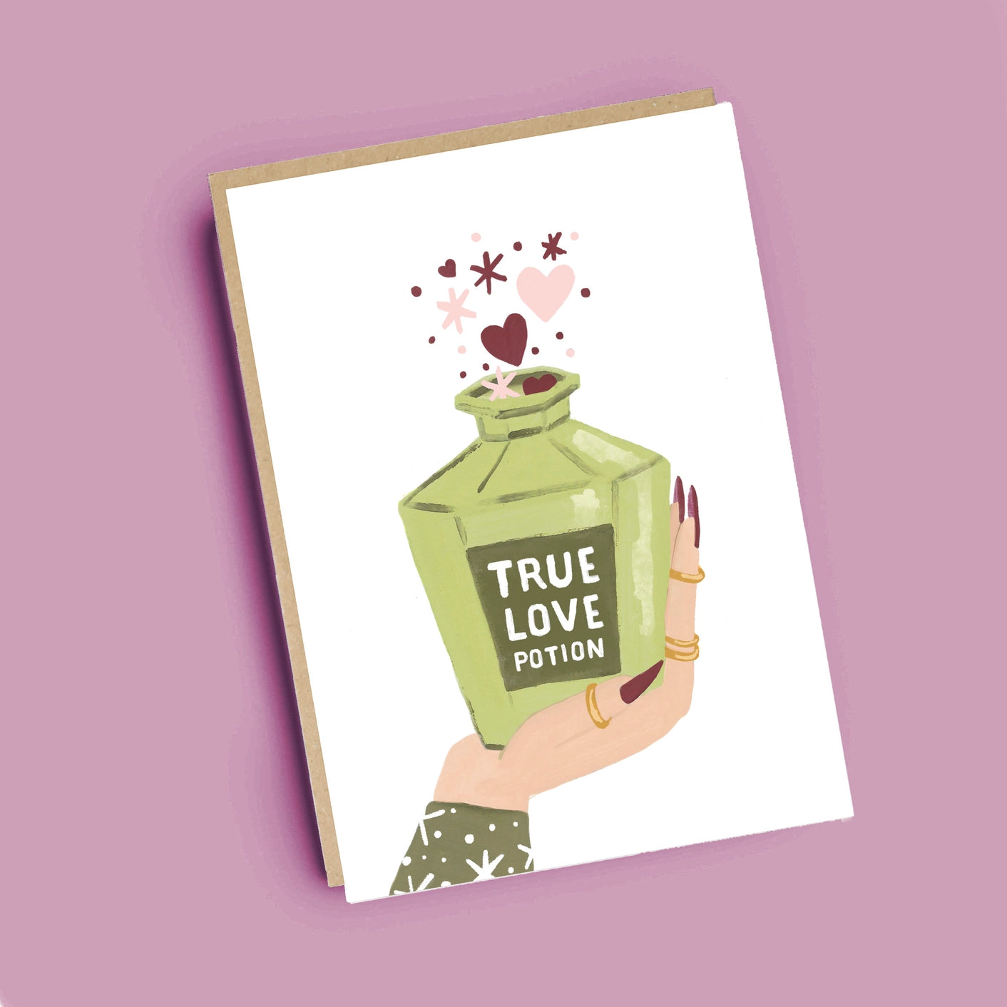 True Love Potion Card